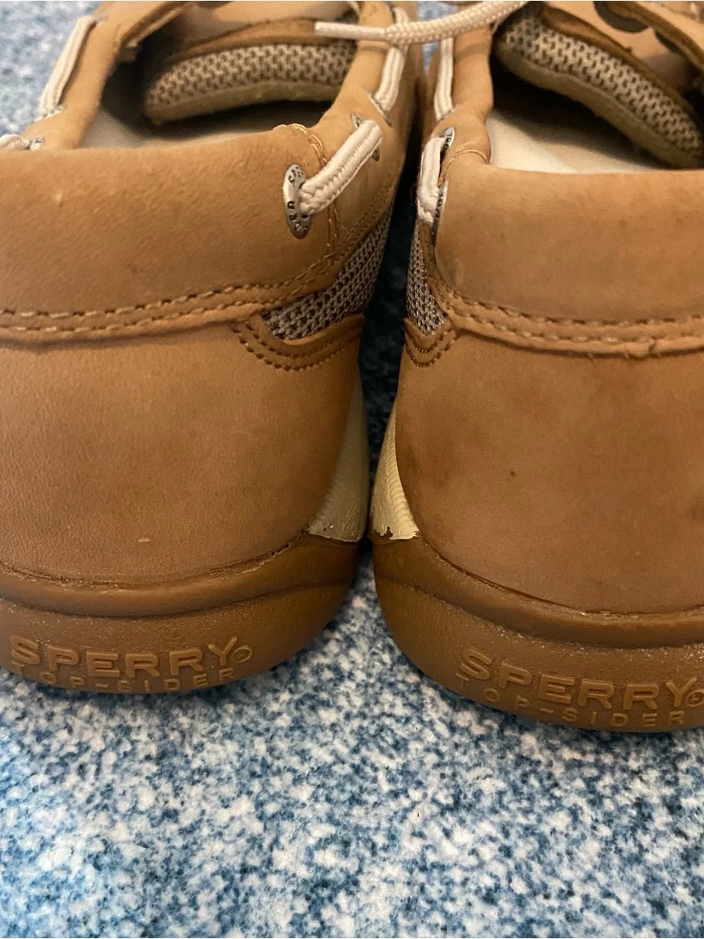 Sperry Men's Boat Shoes in Tan and Beige
